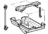 7402 BAC A BATTERIE