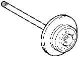 4102 REAR AXLE SHAFT & HUB