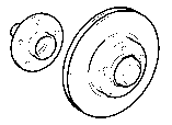 4303 FRONT AXLE HUB