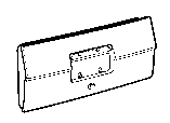 6154 LUGGAGE COMPARTMENT DOOR & LOCK