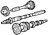 3305 TRANSMISSION GEAR (MTM)