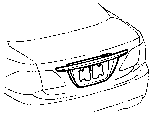 7504 REAR MOULDING